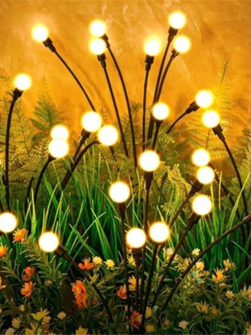 Solar Lights Outdoor(4 Pack,32 LEDs), Solar Garden Lights, Outdoor